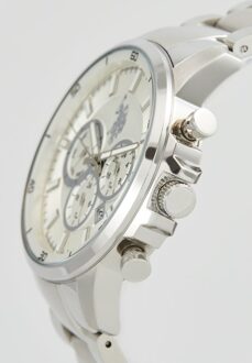 U.S Polo Assn. U.S. Polo Assn. Grayson Herenhorloge - maat Zilver