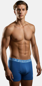 U.S Polo Assn. U.S. POLO ASSN. Heren Boxershorts 5-pack in katoenen elastaan Blauw - 2XL