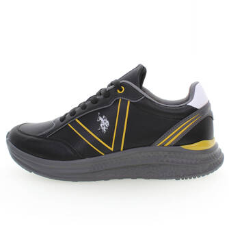 U.S Polo Assn. U.S. POLO ASSN. Heren Zwarte Sneakers - maat EU 46 / UK 11