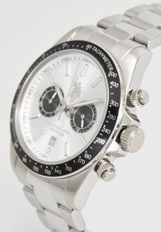 U.S Polo Assn. U.S. Polo Assn. Horloge Charles Gent Horloge Zilver