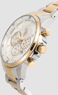 U.S Polo Assn. U.S. Polo Assn. Horloge Grayson Herenhorloge - maat Zilver