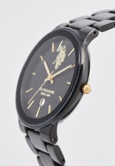 U.S Polo Assn. U.S. Polo Assn. Horloge Logan Herenhorloge Zwart