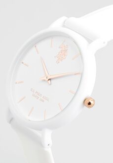 U.S Polo Assn. U.S. Polo Assn. Horloge Lucy Dameshorloge Wit