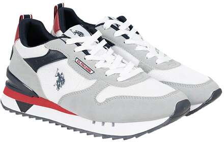 U.S Polo Assn. U.S. Polo Buzzy heren sneaker /red Grijs