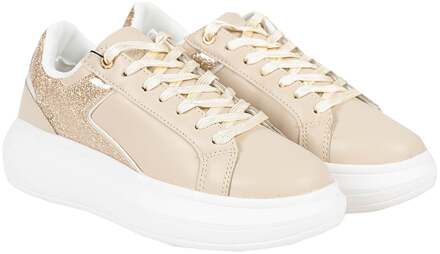 U.S Polo Assn. U.S. Polo Helis dames sneaker – - maat EU 37 Beige