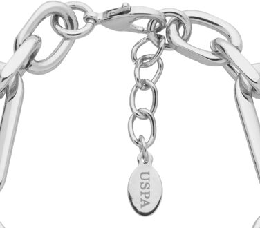 U.S Polo Assn. US Polo Assn Jewellery Blair Rhodium Armband Zilver