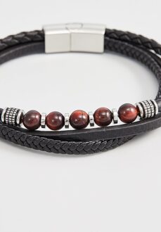 U.S Polo Assn. US Polo Assn Jewellery Brandon Zwarte Armband