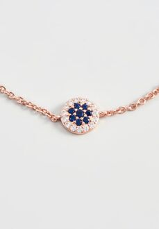 U.S Polo Assn. US Polo Assn Jewellery Celine Roségouden Armband Blauw Multi - One Size