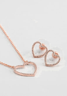 U.S Polo Assn. US Polo Assn Jewellery Dafne Rose Gold Parure Roségoud - One Size