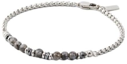 U.S Polo Assn. US Polo Assn Jewellery Felix roestvrijstalen armband Zilver