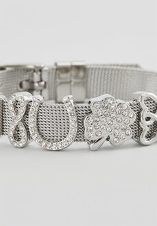 U.S Polo Assn. US Polo Assn Jewellery Grace roestvrijstalen armband Wit - One Size