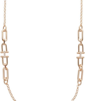 U.S Polo Assn. US Polo Assn Jewellery Lucille Geelgouden Ketting Wit & Goud - One Size