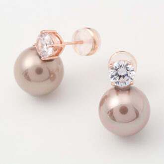 U.S Polo Assn. US Polo Assn Jewellery Maisie Rosegouden Oorbellen Brons