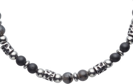 U.S Polo Assn. US Polo Assn Jewellery Oliver Natuurstenen Armband Zwart/Veelkleurig