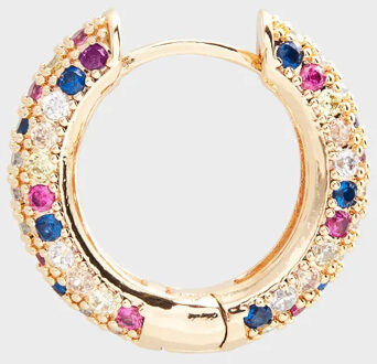 U.S Polo Assn. US Polo Assn Jewellery Sylvie Geelgouden Oorbellen - maat Veelkleurig