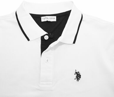U.S Polo Assn. US Polo Assn Polo Poloshirt Korte mouw Shirt Korte mouw - maat Wit