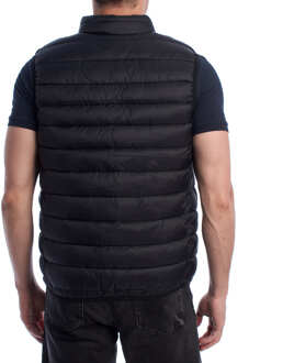 U.S Polo Assn. US41116002 Gepolsterte Weste für Herren Zwart - EU 54