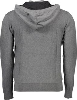 U.S Polo Assn. Zip-up Gebreide Hoodie Model Grijs - 2XL