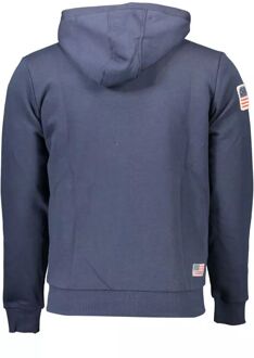 U.S Polo Assn. Zip-up Hoodie Brei-Stijl - maat 2XL Donkerblauw
