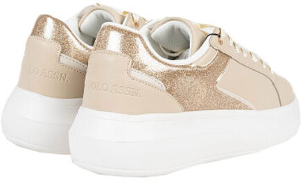 U.S. Polo Helis dames sneaker – - maat 39 Beige