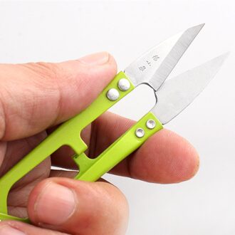 U-vorm Garen Draad Trimmer Naaien Schaar Cut Kruissteek Borduren Kantoor Draagbare Schaar Kleding Maat Schaar