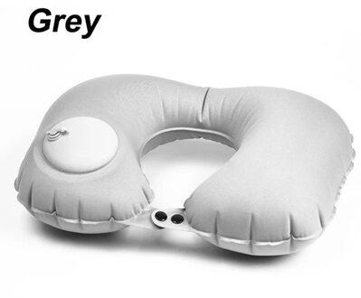 U-Vorm Opblaasbare Auto Reizen Kussen Hoofdsteun Nekkussen Draagbare Push Type Automatische Opblaasbaar Kussen Auto Air Kussen 5