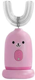 U-Vormige Kinderen Elektrische Tandenborstel, Intelligente Waterdichte Opladen, Sonic Baby Siliconen Tandenborstel In De Mond 7-12 years old