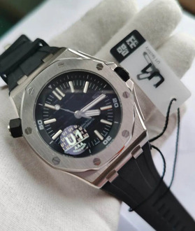 U1 Factory Luxury Brand men watch black strap automatic self-wind Luminous top quality royal-oaks watches AAA+ 1：1