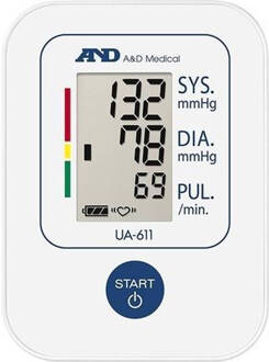 Ua-611 - Bovenarm Bloeddrukmeter Wit