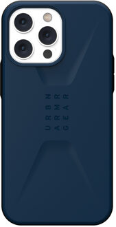 uag Civilian Backcover MagSafe iPhone 14 Pro Max Telefoonhoesje Blauw