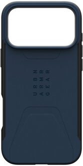 uag Civilian Backcover MagSafe voor de Apple iPhone 17 Pro Max - Mallard Donkerblauw