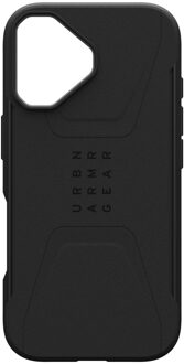 uag Civilian Backcover MagSafe voor de Apple iPhone 17 - Zwart