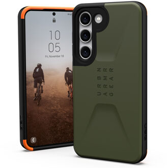 uag Civilian Backcover Samsung Galaxy S23 Telefoonhoesje Groen