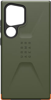 uag Civilian Backcover Samsung Galaxy S24 Ultra Telefoonhoesje Groen