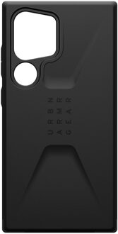 uag Civilian Backcover Samsung Galaxy S24 Ultra Telefoonhoesje Zwart