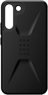 uag Civilian Backcover voor de Samsung Galaxy S22 Plus - Black Zwart