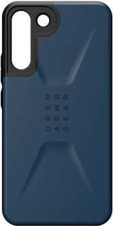 uag Civilian Backcover voor de Samsung Galaxy S22 Plus - Mallard Blauw
