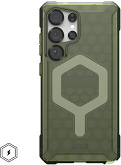 uag Essential Armor MagSafe voor de Samsung Galaxy S25 Ultra - Olive Drab Groen