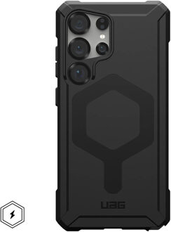 uag Essential Armor MagSafe voor de Samsung Galaxy S25 Ultra - Zwart
