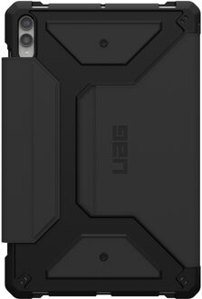 uag Metropolis Bookcase voor de Samsung Galaxy Tab S9 Plus - Black Zwart - 12.4