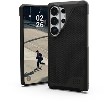 uag Metropolis LT MagSafe Backcover voor de Samsung Galaxy S26 Ultra - Kevlar Black Zwart