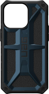 uag Monarch Backcover voor de Apple iPhone 13 Pro - Mallard Blauw