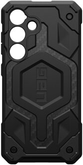 uag Monarch Backcover voor de Samsung Galaxy S24 - Carbon Fiber Zwart