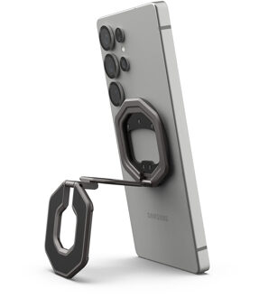 uag Monarch Magnetic Ring Stand - Gunmetal Grijs - One size