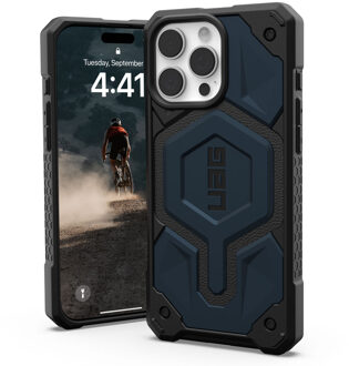 uag Monarch Pro Backcover voor de Apple iPhone 16 Pro Max - Mallard Blauw