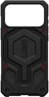 uag Monarch Pro Backcover voor de Apple iPhone 17 Pro Max - Kevlar Black Zwart