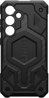 uag Monarch Pro Backcover voor de Samsung Galaxy S24 - Carbon Fiber Zwart