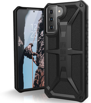 uag Monarch Samsung Galaxy S21 Plus Hoesje Zwart