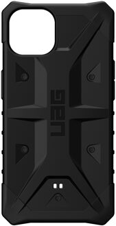 uag Pathfinder backcover hoes - iPhone 13 - Zwart + Lunso Tempered Glass