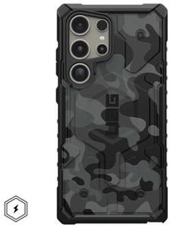 uag Pathfinder Backcover Magnet voor de Samsung Galaxy S24 Ultra - Midnight Camo Meerkleurig